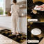 Tapis de cuisine lavables antidérapants Golden Swirls