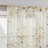 Margot Botanical Print Sheer Rod Pocket Curtain Panel-35396724-35396725