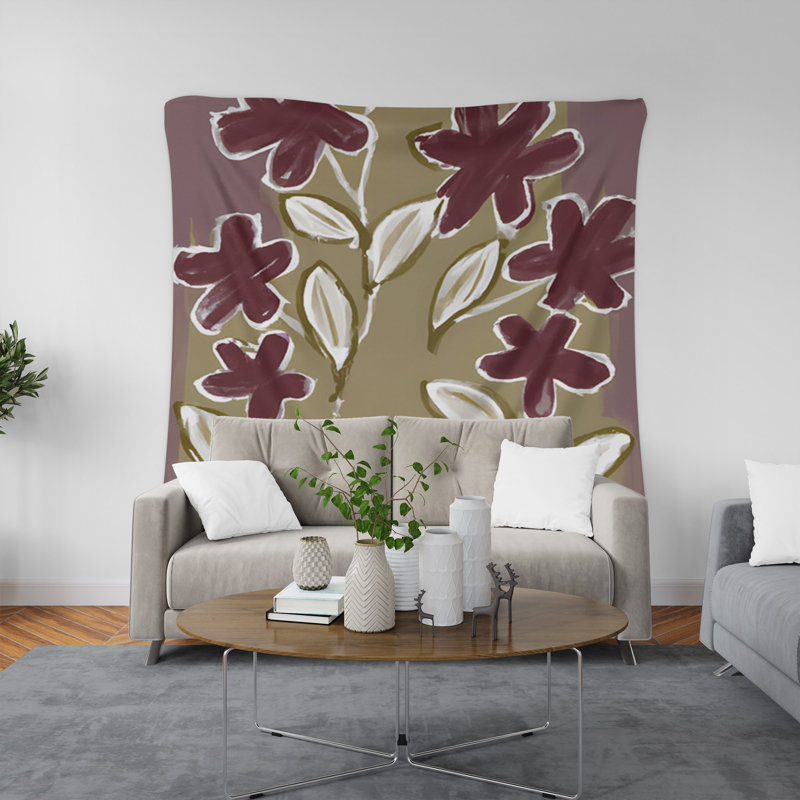 Tapisserie murale, H 60 po x l 51 po
