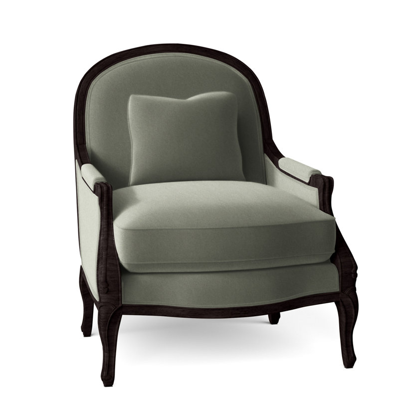 Adair Upholstered Armchair, Espresso, 9953 Willow Polyester