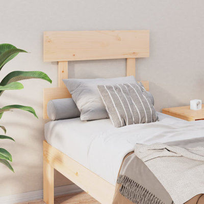 Kater UK Small Single - DE 75 X 190 Cm Solid Wood Headboard