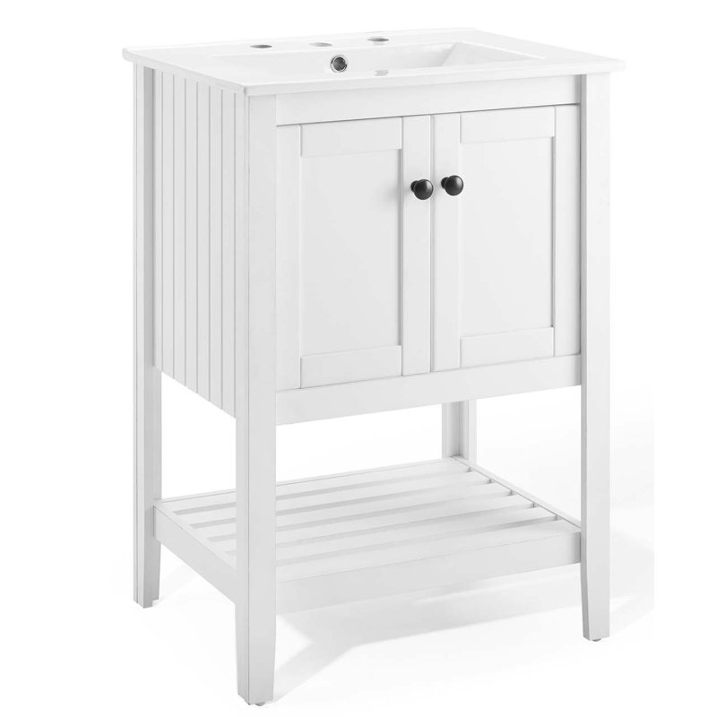Meuble-lavabo 24 po Prestige, Blanc