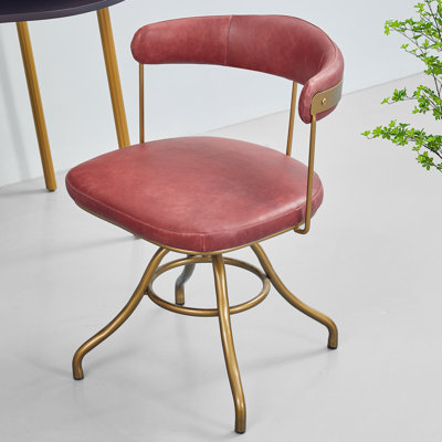 Avante Genuine Leather Swivel Task Chair