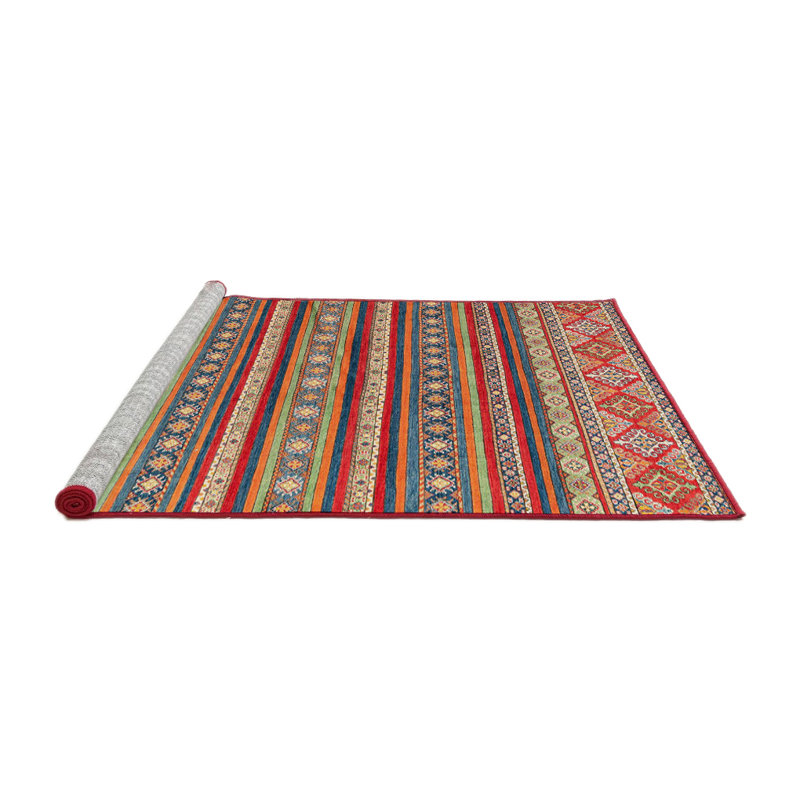 Anglee Southwestern Indoor Rug, Round 4'