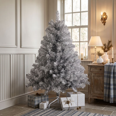 Sapin de Noël artificiel pré-illuminé de 1,20 m avec lumières DEL
