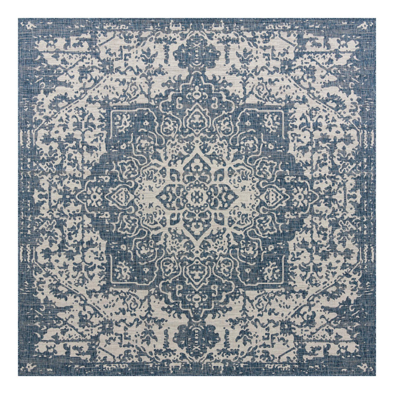 Jill Zarin Dubai Indoor/Outdoor Rug, Square 10'8"