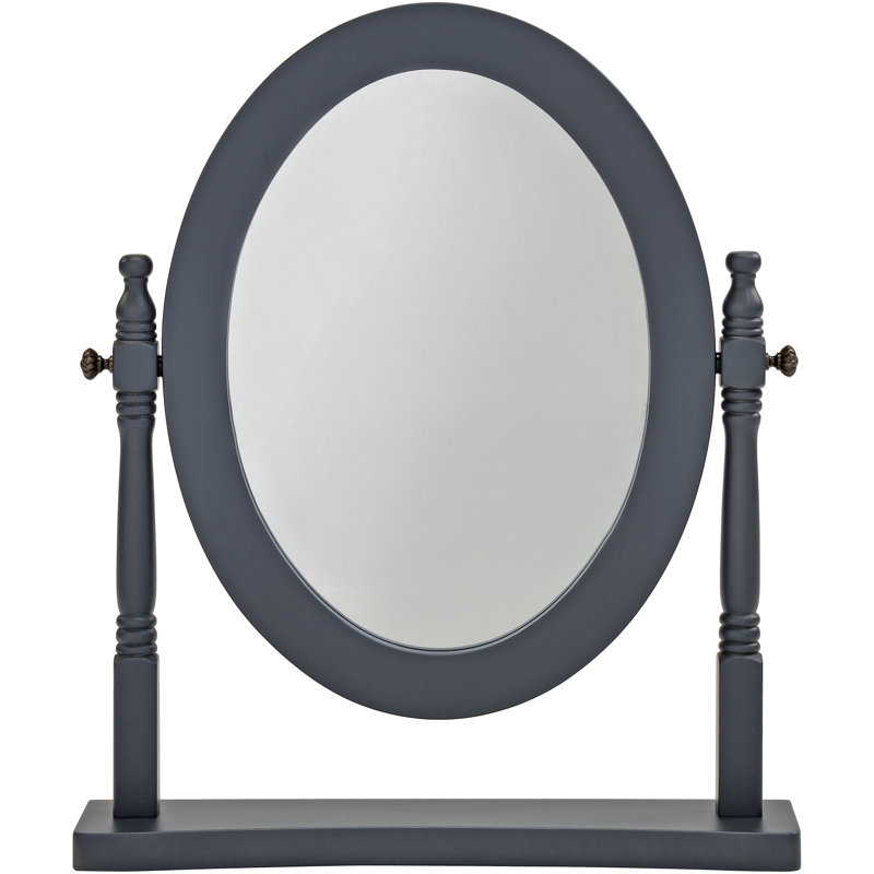 Kyle Free standing Dresser Mirror, Grey