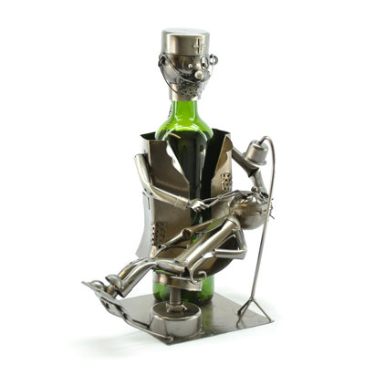 Dentist 1 Bottle Tabletop Wine Bottle Rack by Wine Bodies