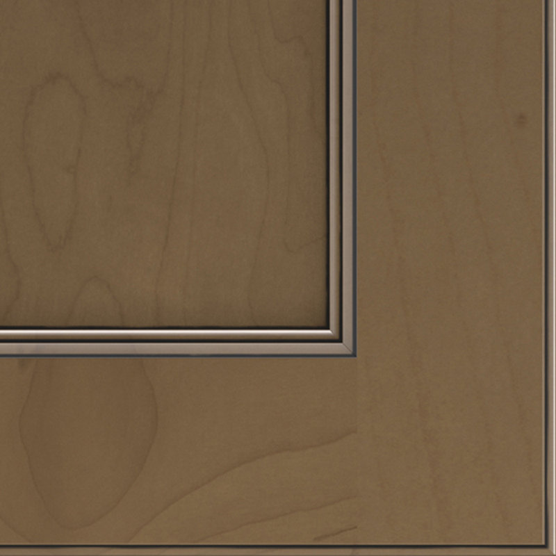 Dwelling Greystone Door Sample, Cherry, Carob w/Onyx Glaze