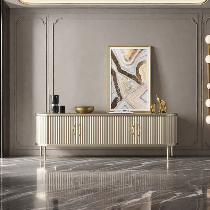 Meuble télé léger et luxueux haut de gamme, 70.86''