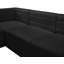Canapé modulaire réversible en velours 95 po Enso-1687540596