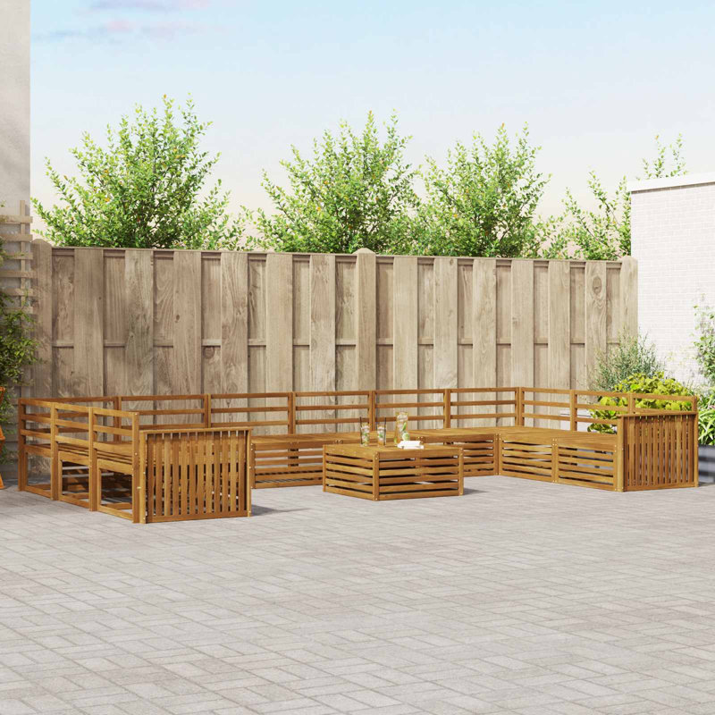 483cm Wide Patio Sectional Set