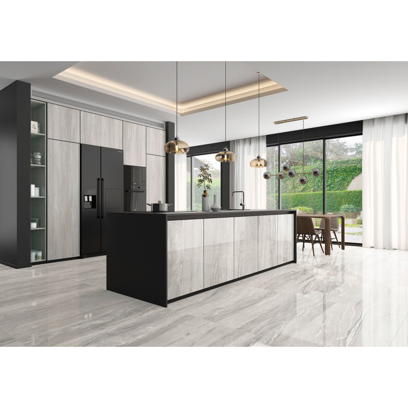 Venataro 24x48 Polished Natural Stone/ Marble Large Format Porcelain Floor and Wall Tile, Sovare, Marble Look