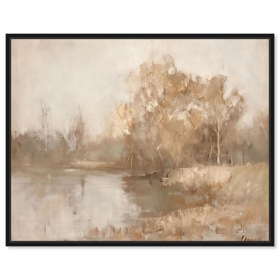 «Where Time Stands Still Still Farmhouse Landscape» par Art Remedy