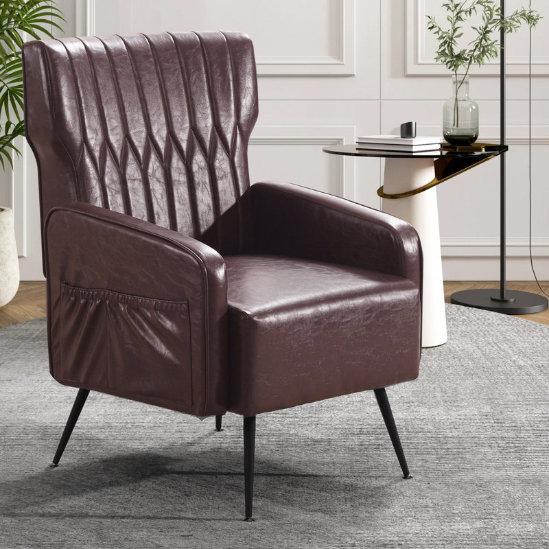 Fauteuil Bellona, Brun