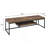 Weathered Oak And Black 1-Shelf TV Stand-875842271