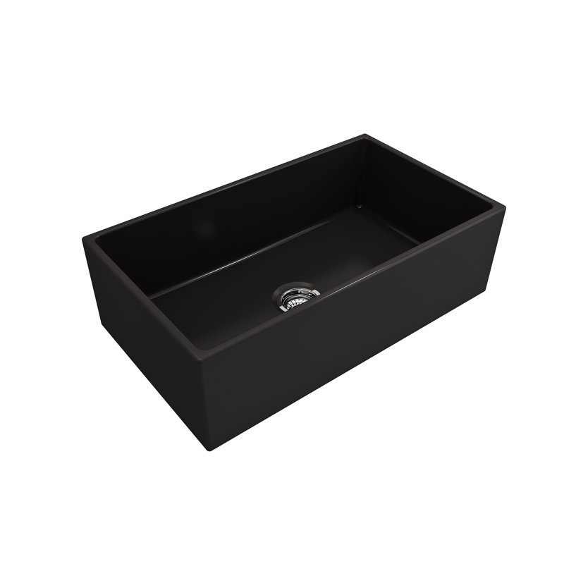 33'' L Kitchen Sink, Matte Black