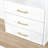5-in-1 Hall Tree with 6 Drawers, 3 Cabinets, and 3-Tier Top Storage-580463708
