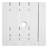 Cottage White 3-Piece HDPE Outdoor Bar Set with Round Table and 2 Stools-779002035