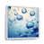 Cadre flottant blanc