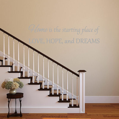 Text & Numbers Non-Wall Damaging Wall Decal