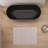68.9“Freestanding Bathtub Solid Surface Freestanding Soaking Tub-111987446