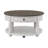 Round Cocktail Table With Drawer And Casters