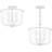 Nedmond 3 - Light Dimmable Cylinder Chandelier-1137742023