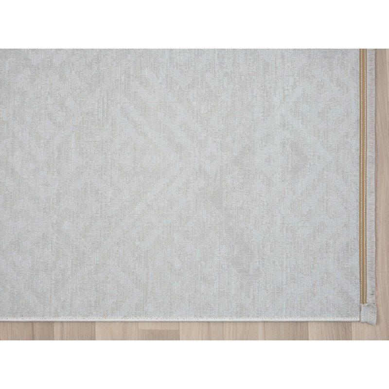Sophia Cream Rug, Rectangular 80 x 150cm