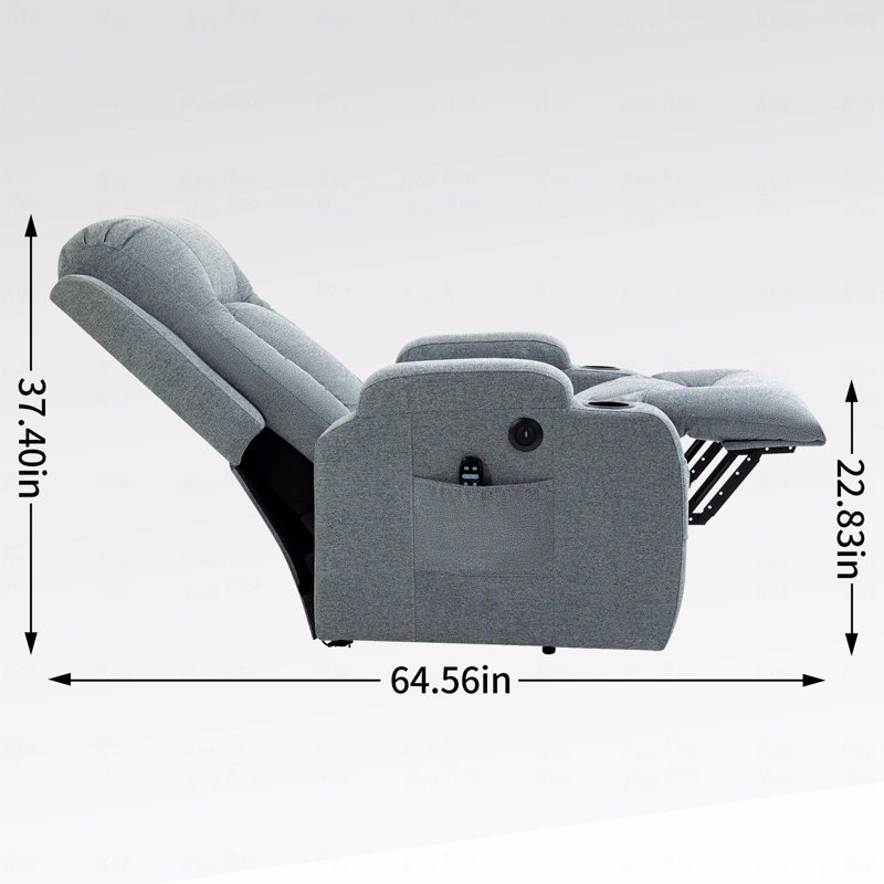 Fauteuil inclinable Infinity Position, Gris