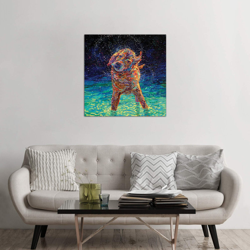 Print, 45.72 cm H x 45.72 cm W x 1.91 cm D