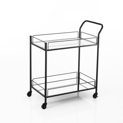 Tanzanite Metal Bar Cart