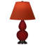 Petite lampe d'appoint à double gourde-372527682-372527714
