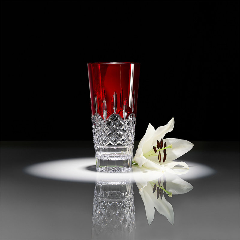 Waterford Lismore Red 10in Vase