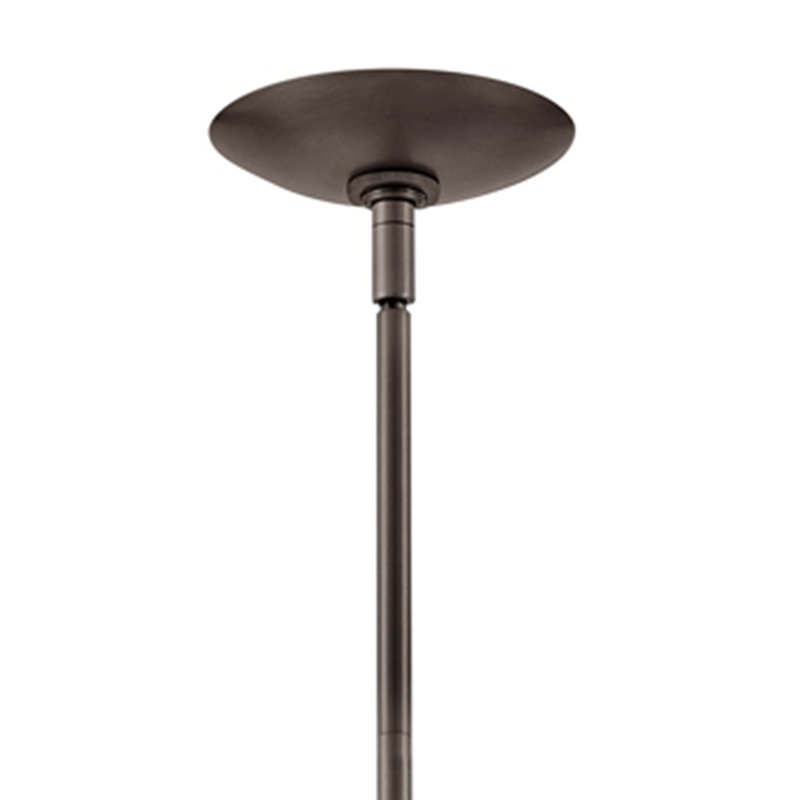 Luminaire suspendu 1 lumière Elsmere, Oxyde noir