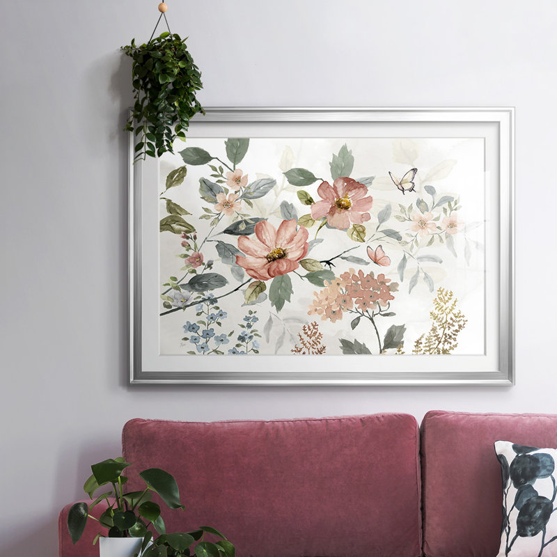 Summer Promise, reproduction d'art encadrée, H 15 po x l 21 po x P 1,5 po, Argent
