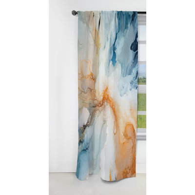 Malaspina - Shapes Curtain - Blackout Abstract Curtain - 1 Panels