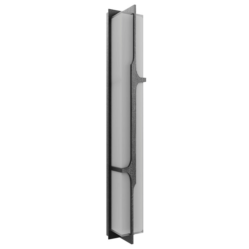 Avenue Outdoor Black Wall Sconce, 36" H x 6" W x 4" D