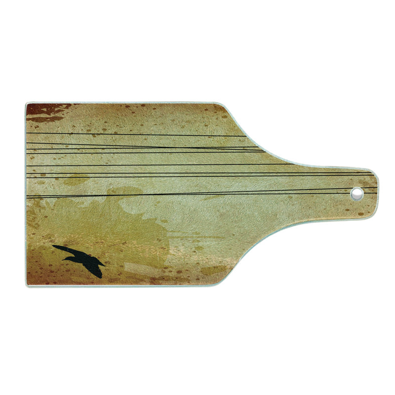 Planche à découper en verre trempé Ambesonne