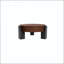 Table basse ronde avec rangement caché et placage de parquet-1385313427