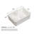 Ceramic Rectangular Vessel Bathroom Sink