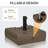Versatile Heavy-Duty Umbrella Base for Outdoor Use, Enhancing Stability and Style-1678921325