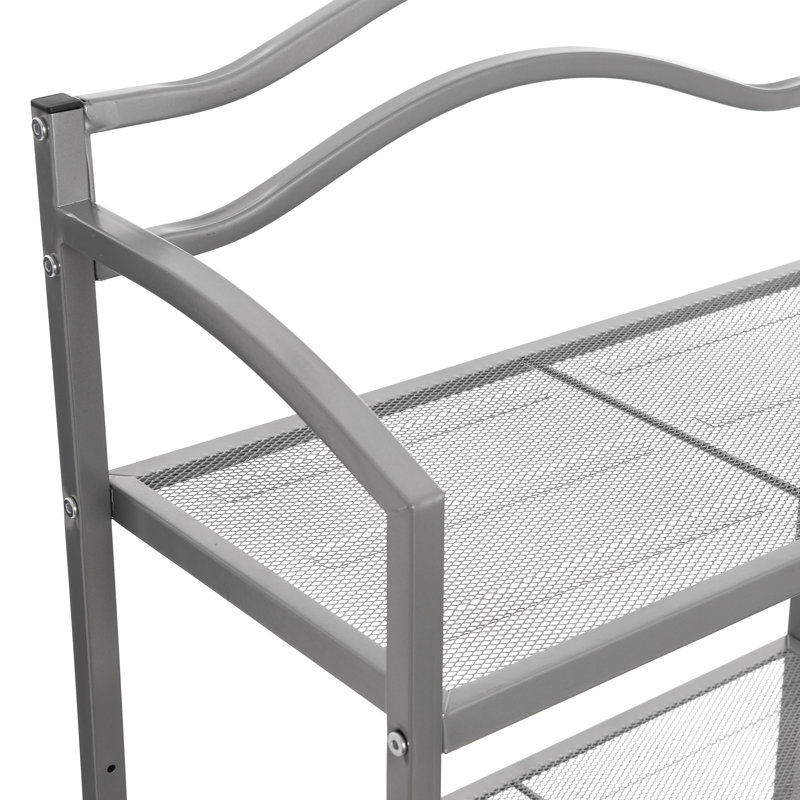 Over Toilet 3 Shelf , Silver