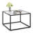 Bailei Glass Top Coffee Table-1191825699