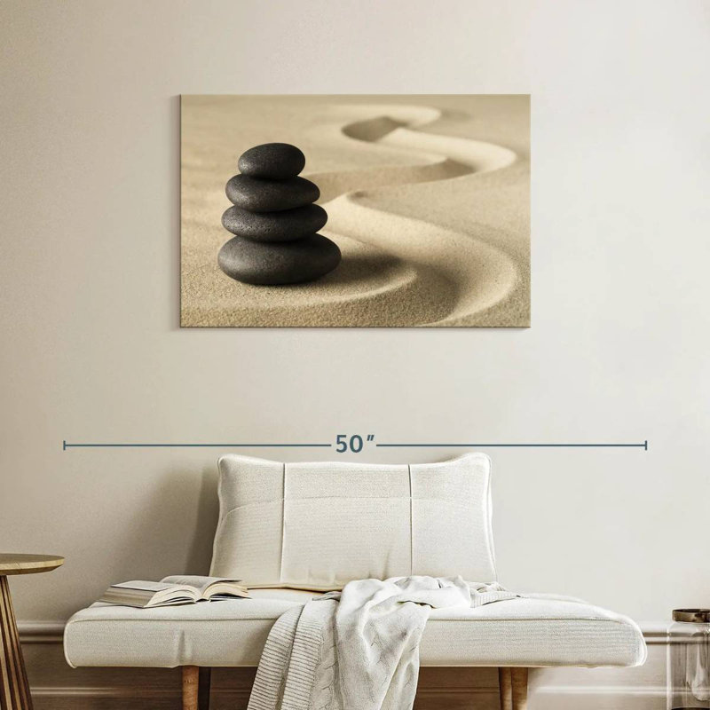 Kerrick Zen Meditation Stones, H 24 po x l 36 po