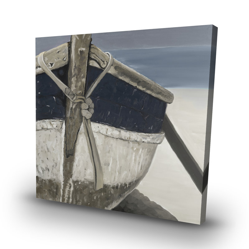 Bateau - 32"x32" art on canvas