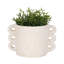 Pot de fleurs en poterie et ciment avec poignée unique à boucles multiples-1802735280-1805723582