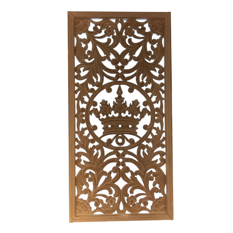 Panneau d'art Regency 3D blanc délavé