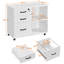 80cm Wide 3 -Drawer File Cabinet-2074825261