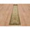 Tapis de couloir oriental en laine pure noué à la main 2 pi 8 po x 19 po 10 po Karajeh gris avec brun 3ACA4ECEDB1F43768EA2B8C4B4190257